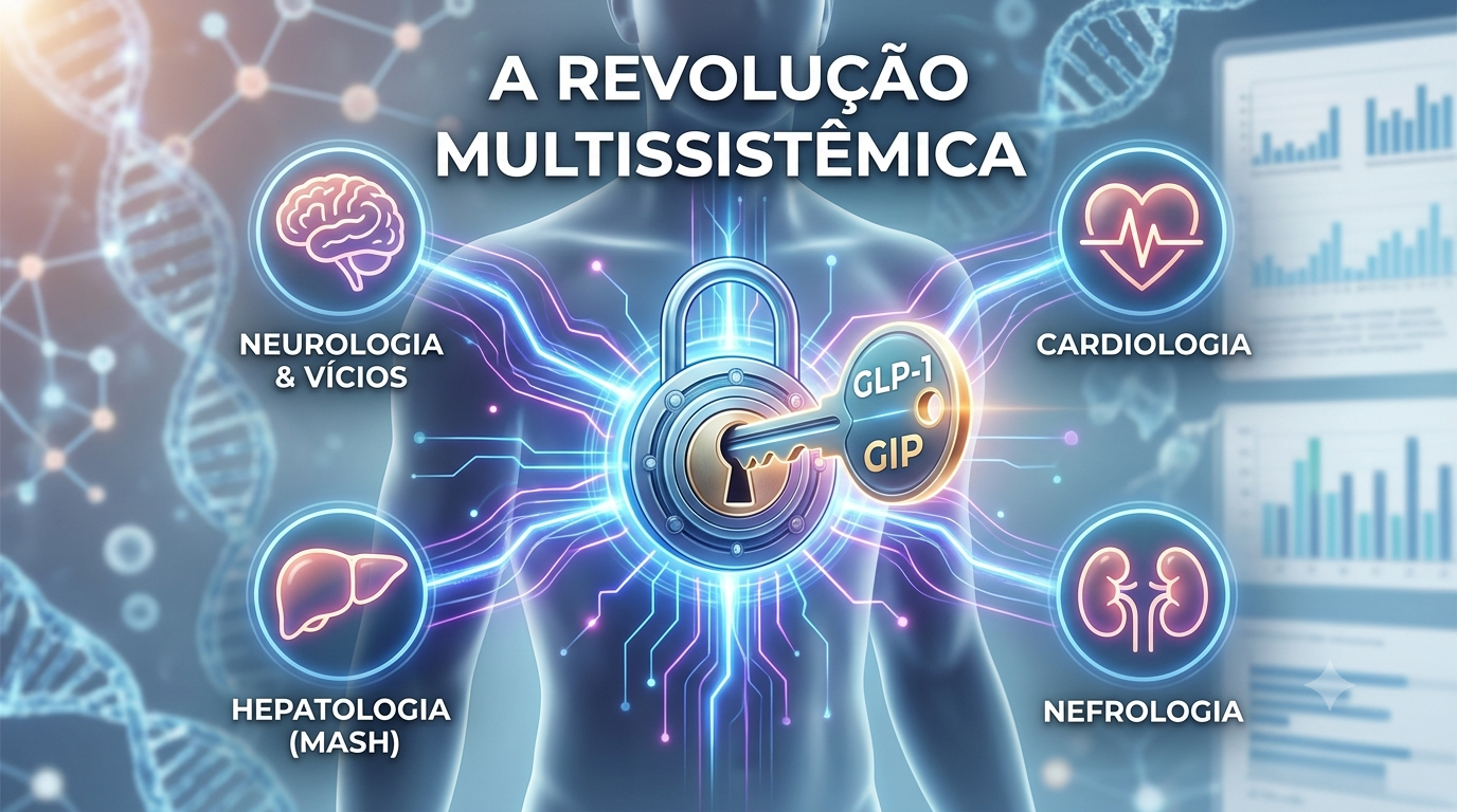 Muito Além do Emagrecimento: Como o GLP-1 se Tornou a "Chave Mestra" da Medicina Moderna